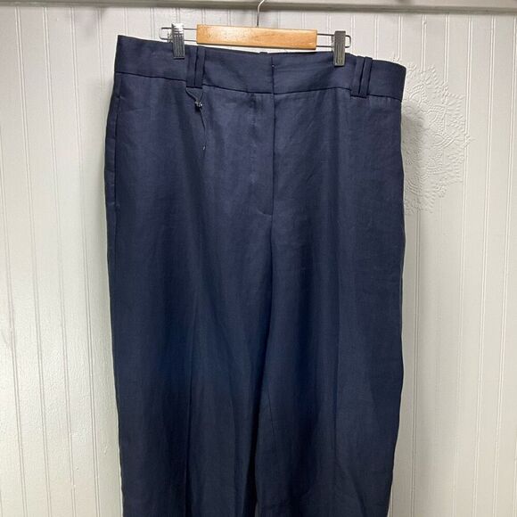 MASSIMO DUTTI 100% Linen Dress Pants - Picture 3 of 8